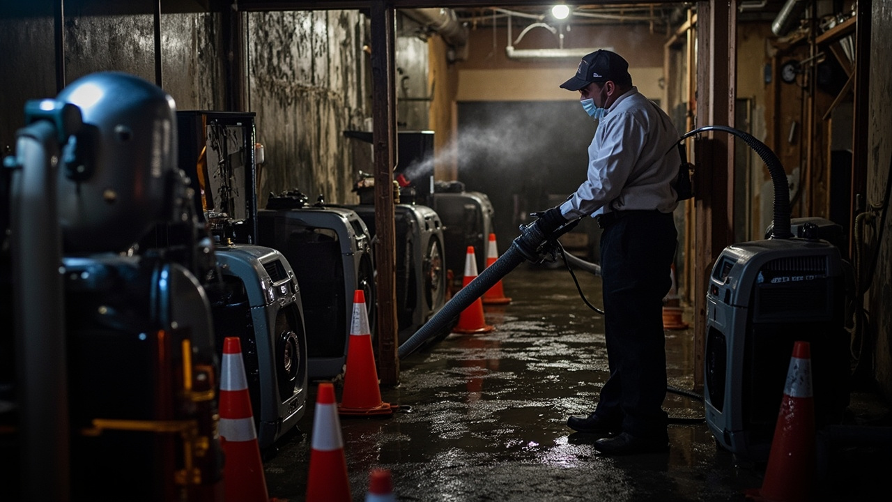 Our Flooded Basement Remediation Process