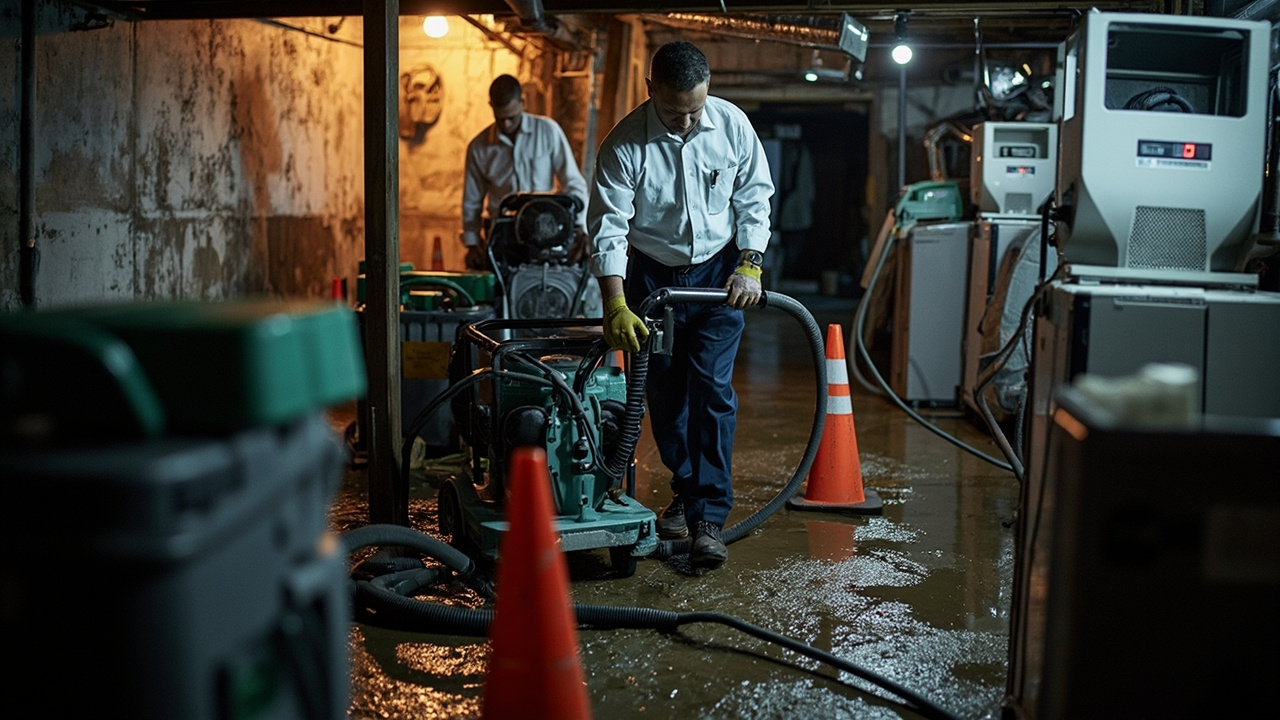 Basement Flood Cleanup in Seattle – 24/7 Emergency Water Extraction and Complete Structural Drying
