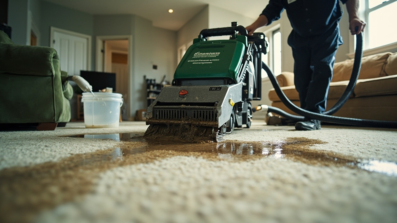 How Professional Carpet Water Removal Works