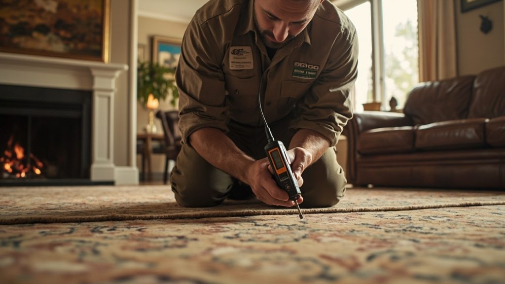 Drying out high end wool carpets without ruining t