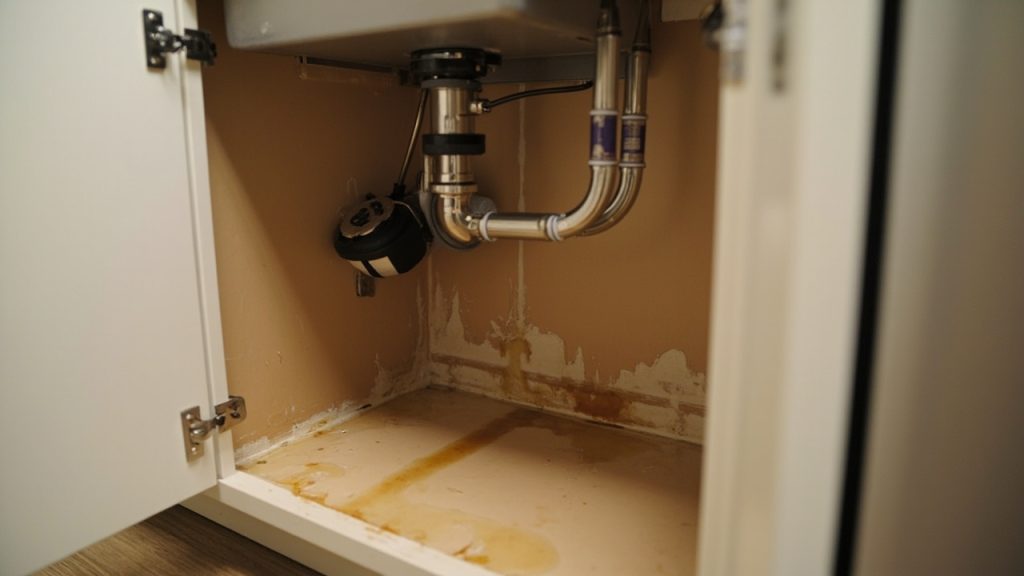 How to handle a reverse osmosis system leak under