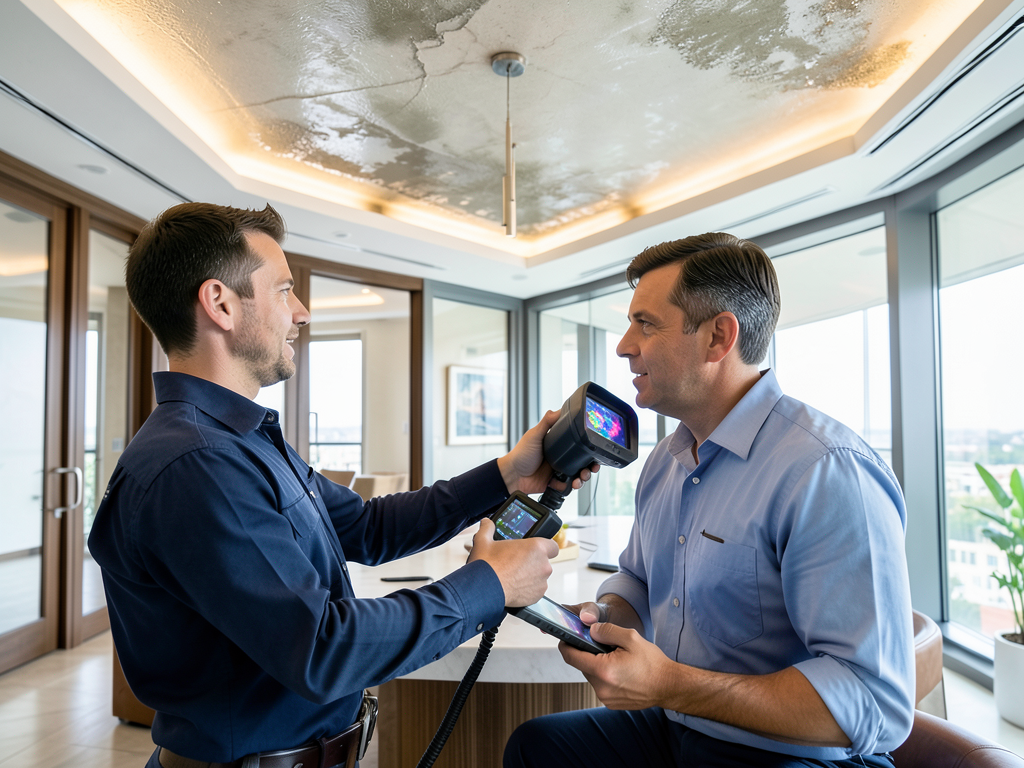 Managing the Cleanup After a Rooftop Patio Leak in a Belltown Penthouse