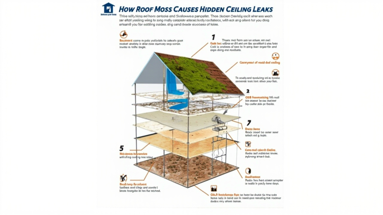 Moss Growth and Your Roof — Why Seattle Rain Leads to Hidden Ceiling Leaks in Roxhill