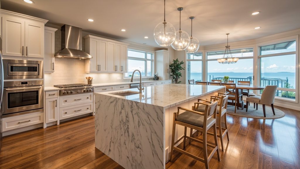 Protecting high end finishes in medina luxury home