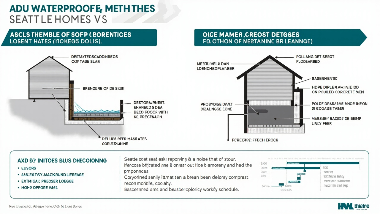 Protecting Your New Backyard ADU in Ballard from Hydrostatic Pressure and Flooding