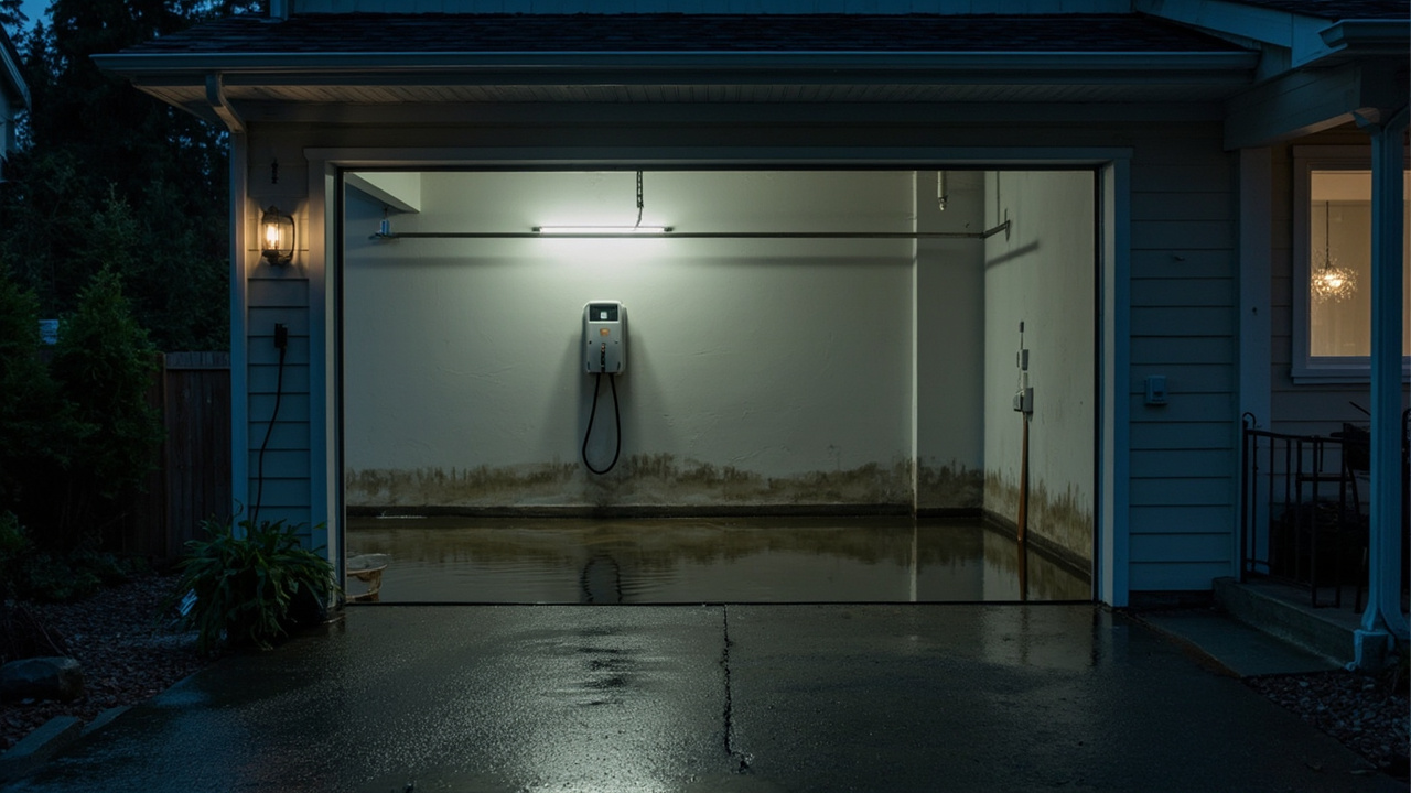 Safety First — Dealing with Flooded EV Charging Stations in Your Delridge Garage
