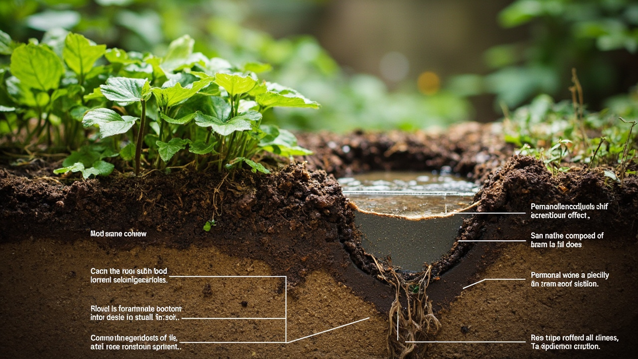 Using Rain Gardens and Native Plants to Manage Yard Drainage in Bitter Lake
