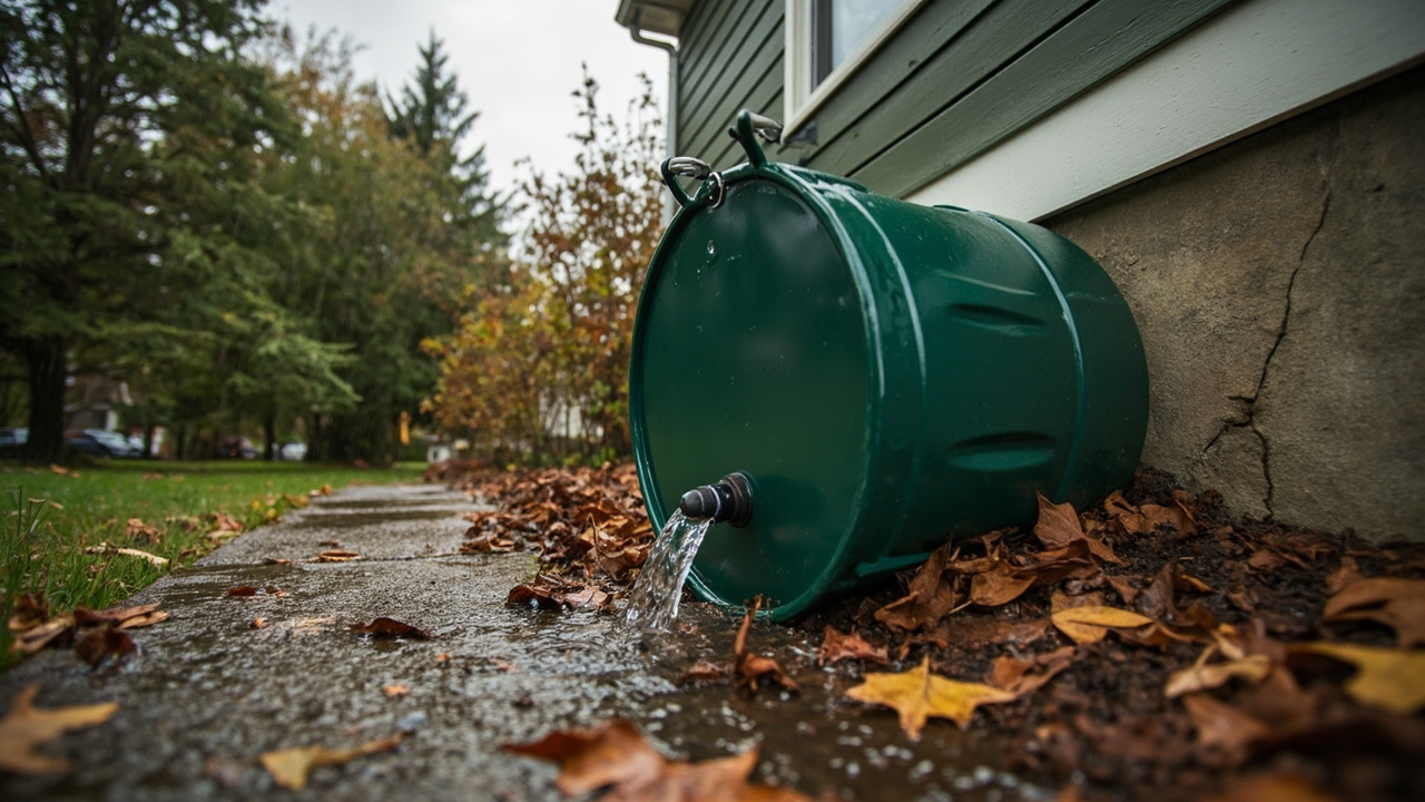 What Homeowners in Olympic Hills Should Know About Rainwater Barrel Overflows