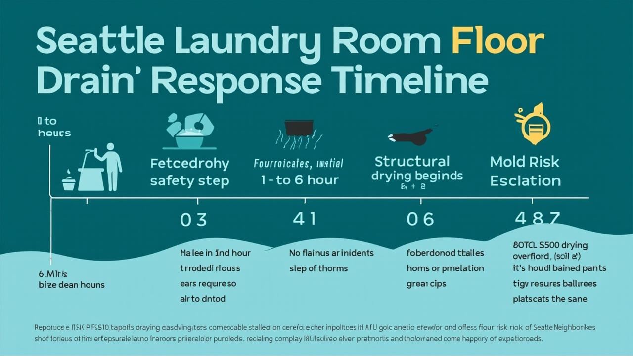 What to Do When the Floor Drain in Your Laundry Room Backs Up and Floods
