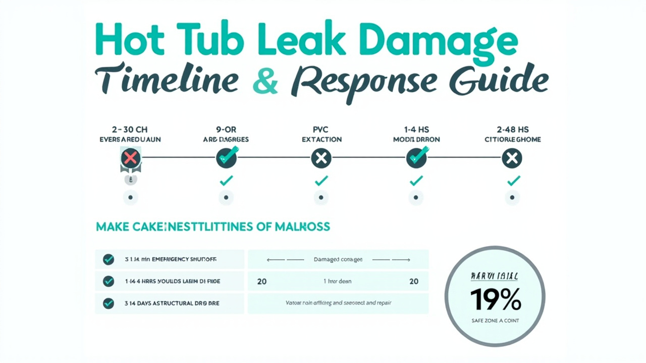 What to Do When Your Hot Tub Leaks on Your Wood Deck in Blue Ridge
