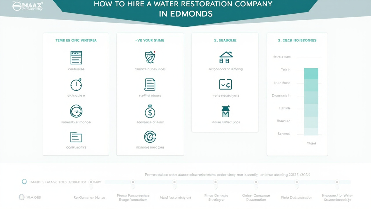 What to Look for When Hiring a Water Restoration Company in Edmonds