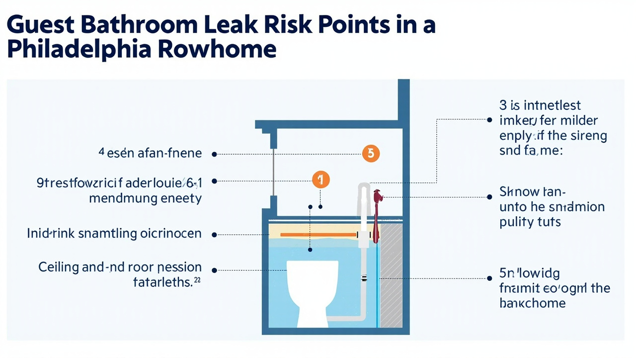 Why Your Holiday Guests Might Be the Reason Your Fairmount Park Guest Bathroom is Leaking