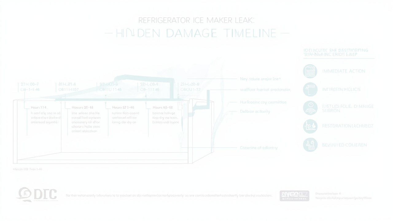 Why Your Refrigerator's Ice Maker Could Be Leaking Behind the Cabinets in Your Sammamish Kitchen